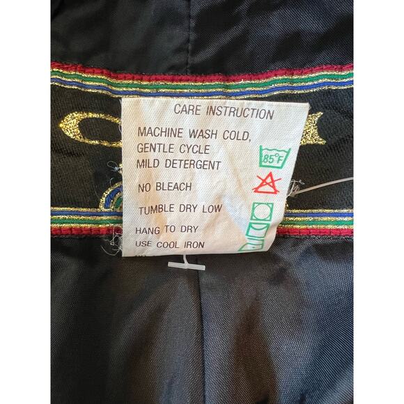 Vintage OSSI Skiwear Men's Black Ski Snow Pants Size: Medium Great Condition - Picture 8 of 8